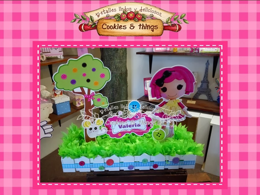 centro de mesa Lalaloopsy