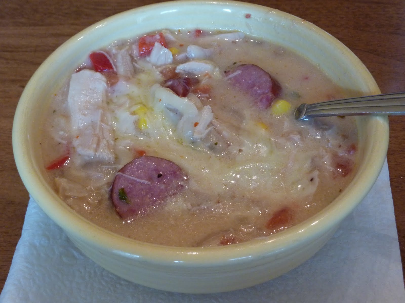 What's for dinner? Chicken pepper soup