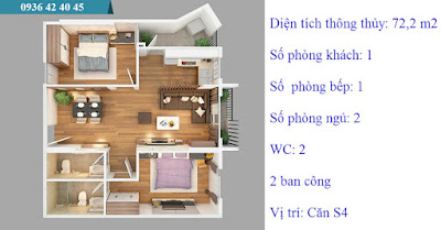 căn hộ 72m- chung cư happy star can ho 72m - chung cu happy star