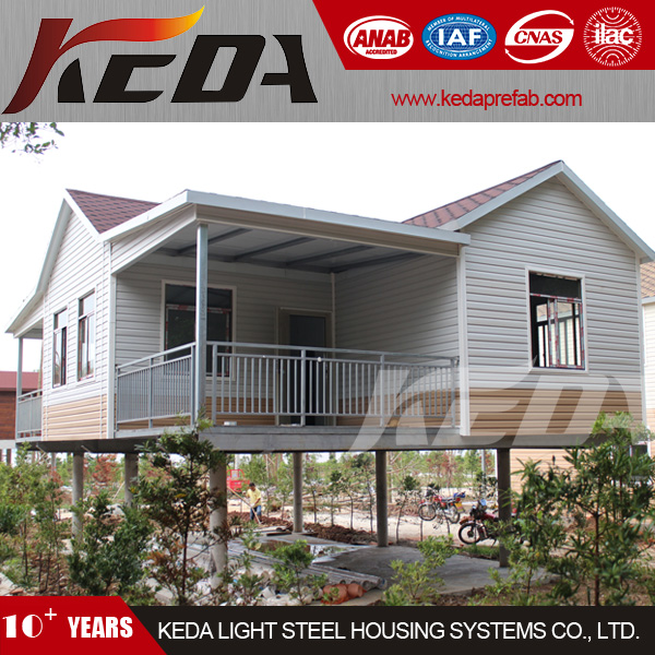 KEDA LIGHT STEEL HOUSING Papua New Guinea Style Prefabricated Light