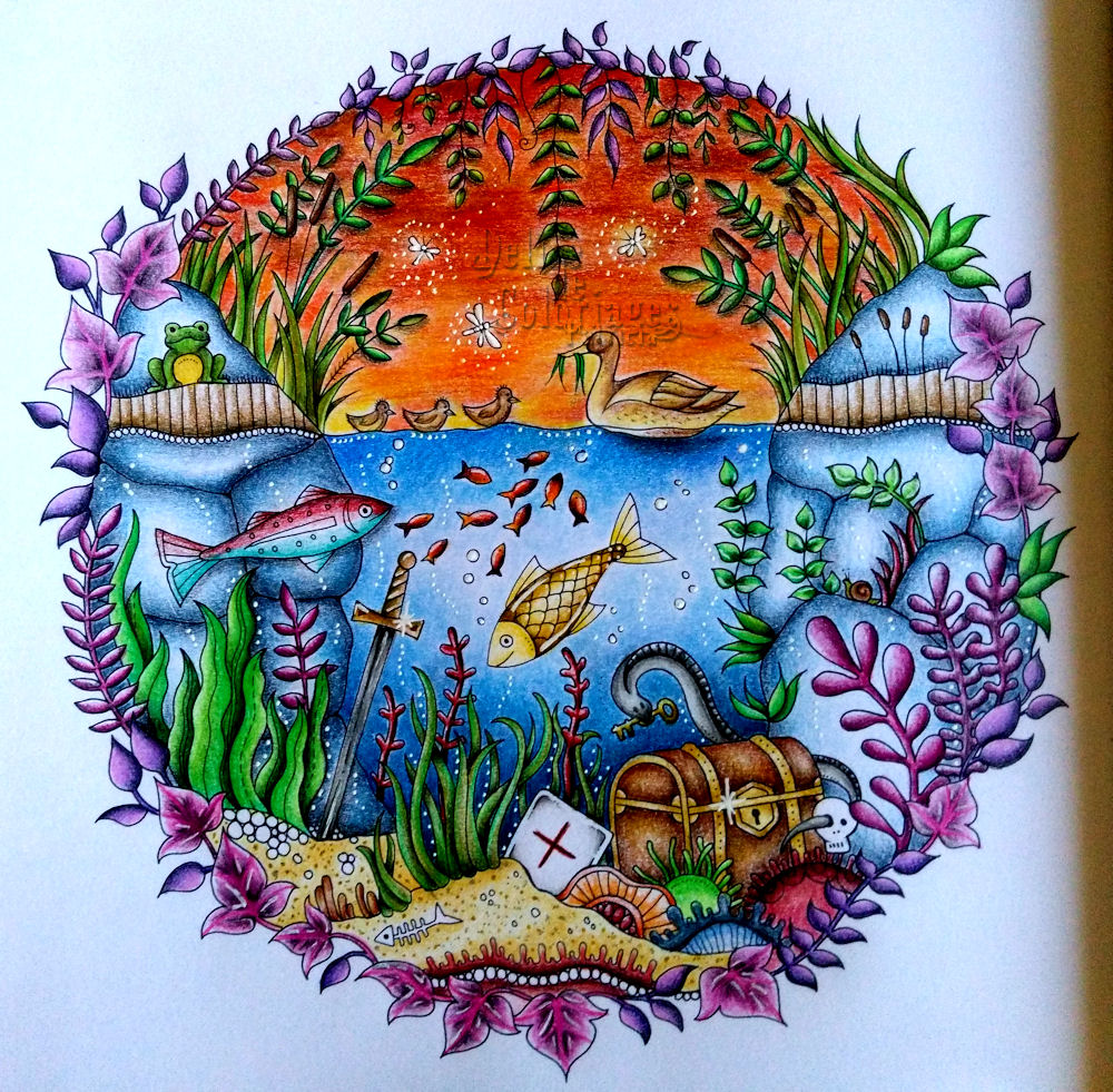Coloriage Foret Enchantee A Imprimer