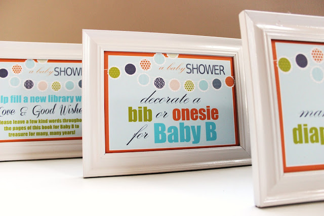 Baby Shower Signs