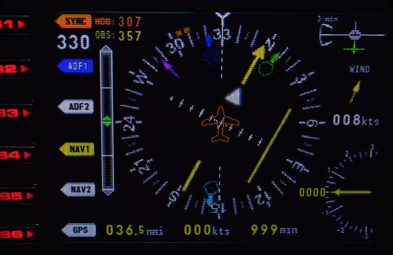 Custom Saitek FIP Gauges on XPlane Home Custom Flight Instrument