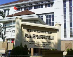 Gedung Badan Arsip Perpustakaan Jateng
