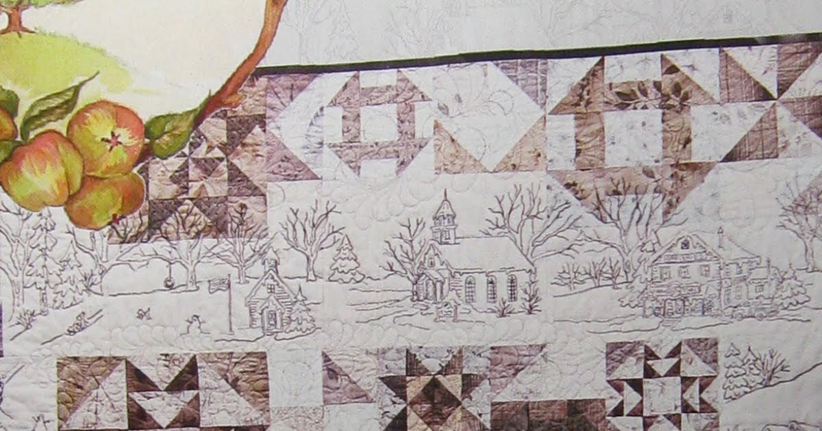 Happy Frog Quilting Snow Days by Crabapple Hill