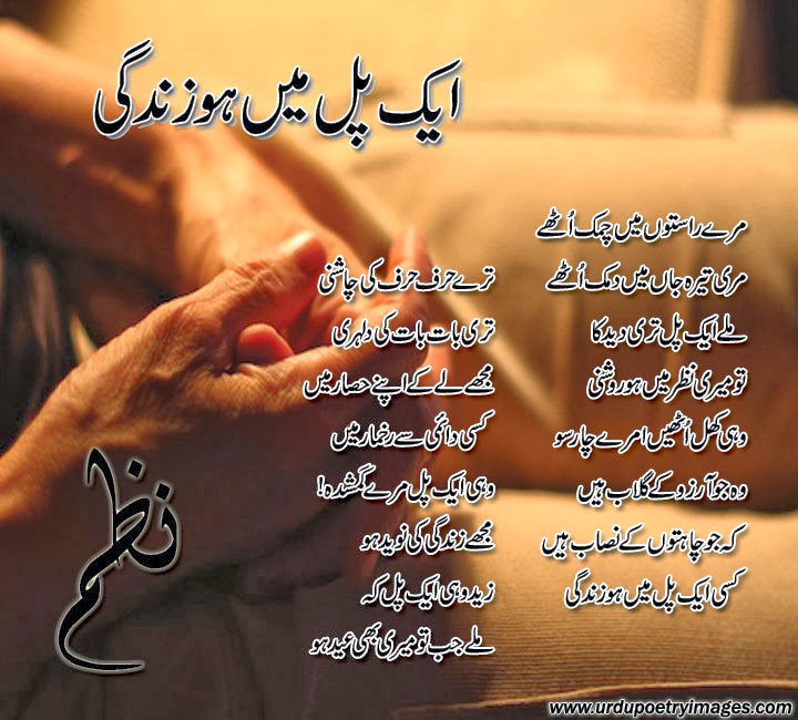 Best Poem Life In A Moment Urdu Poetry Sms Shayari Images One feel like entering in to situation after reading this poetry. urdu poetry sms shayari images