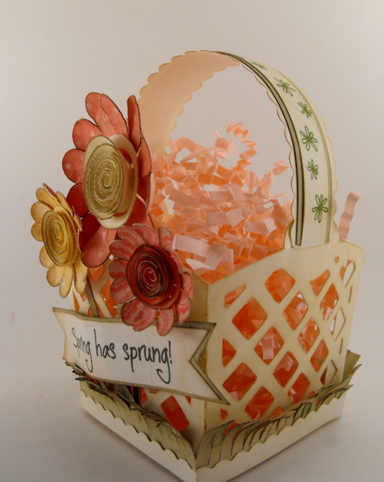 My Craft Spot Spring Has Sprung Basket