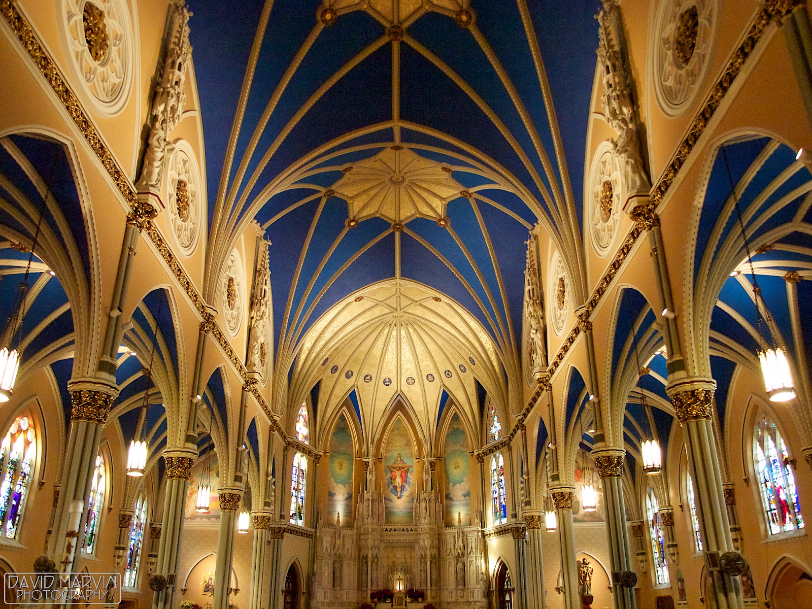 David Marvin Photography Lansing, Michigan St. Alphonsus Church, Chicago