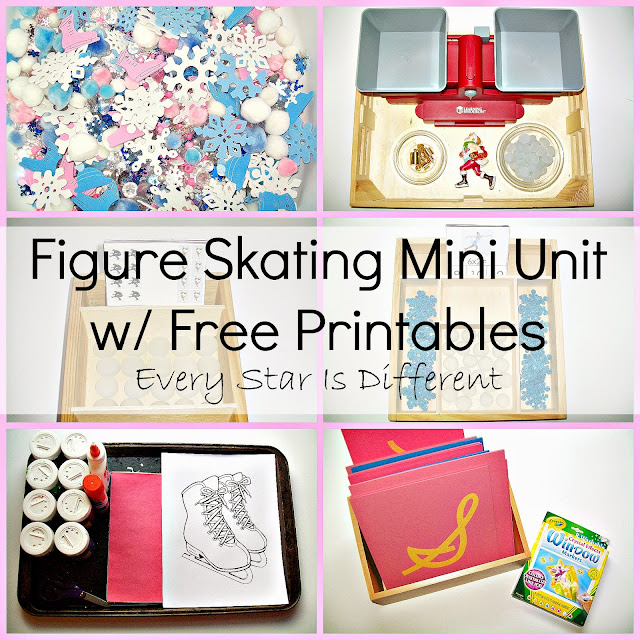 Figure Skating Mini Unit with Free Printables