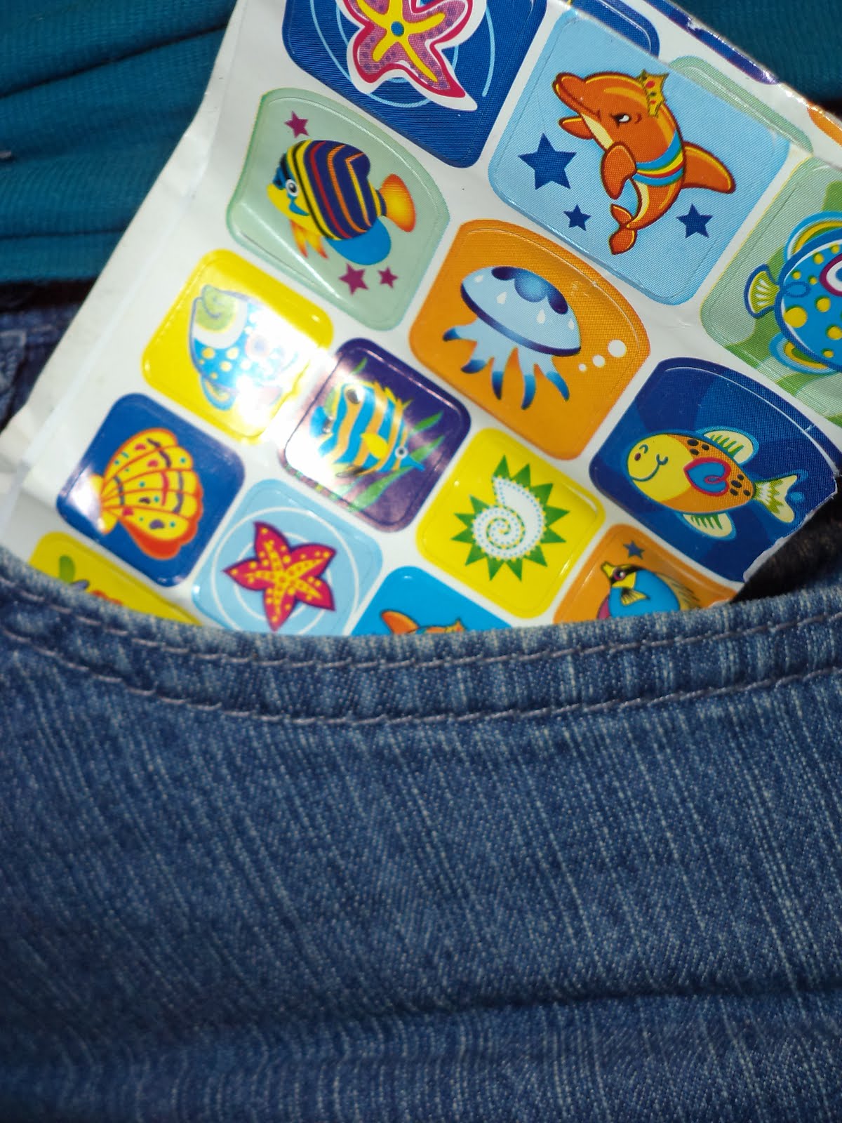 Pocket Full of Stickers