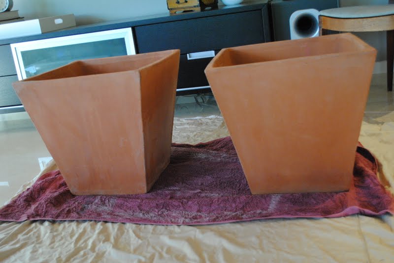 Jandjhome How To Paint A Terra Cotta Pot How To Paint A Terra Cotta Pot