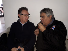 Con Rubén Magnano