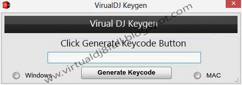 Keycode virtual dj 8