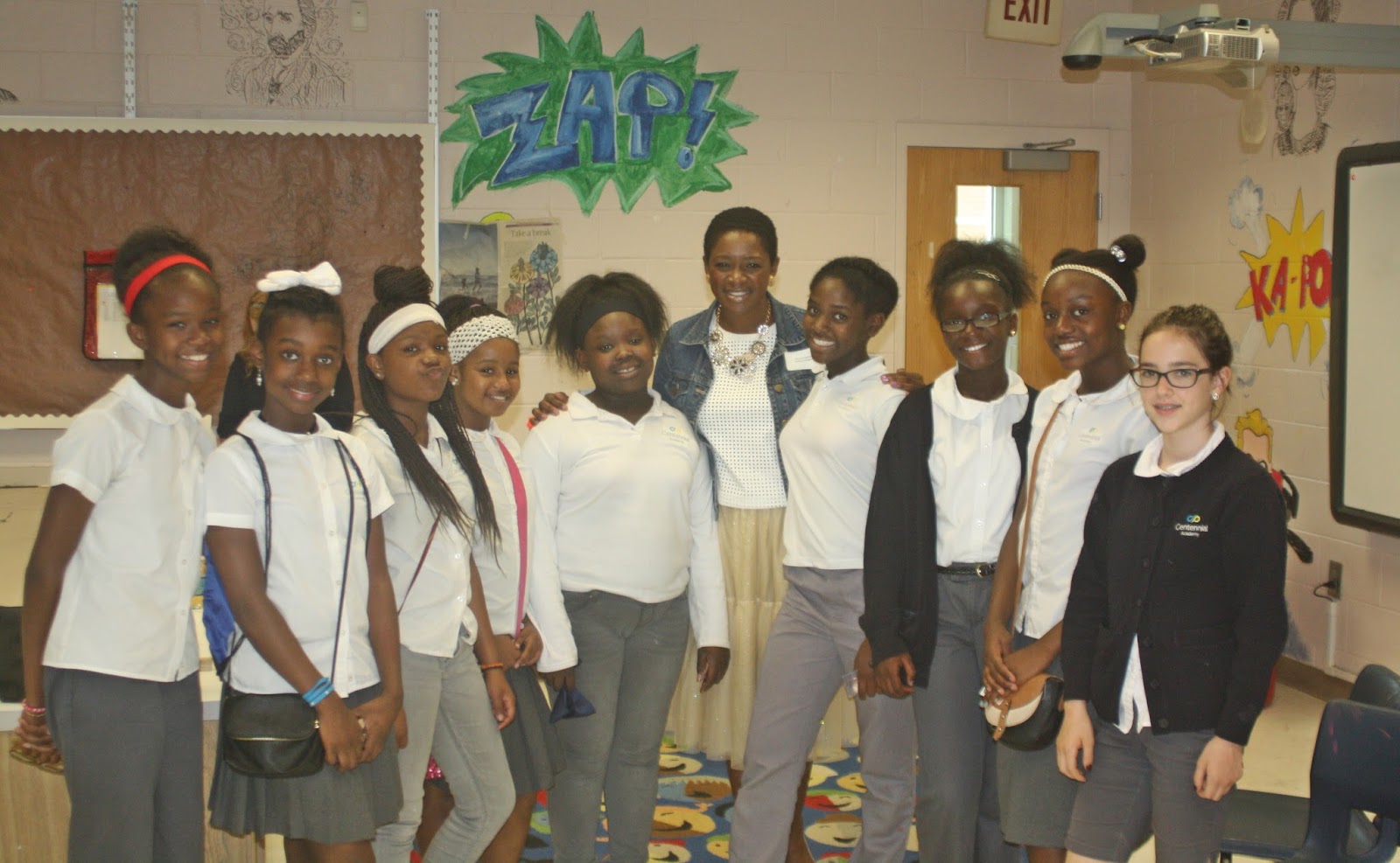 Events Career Day at Centennial Academy Atlanta Two Stylish Kays