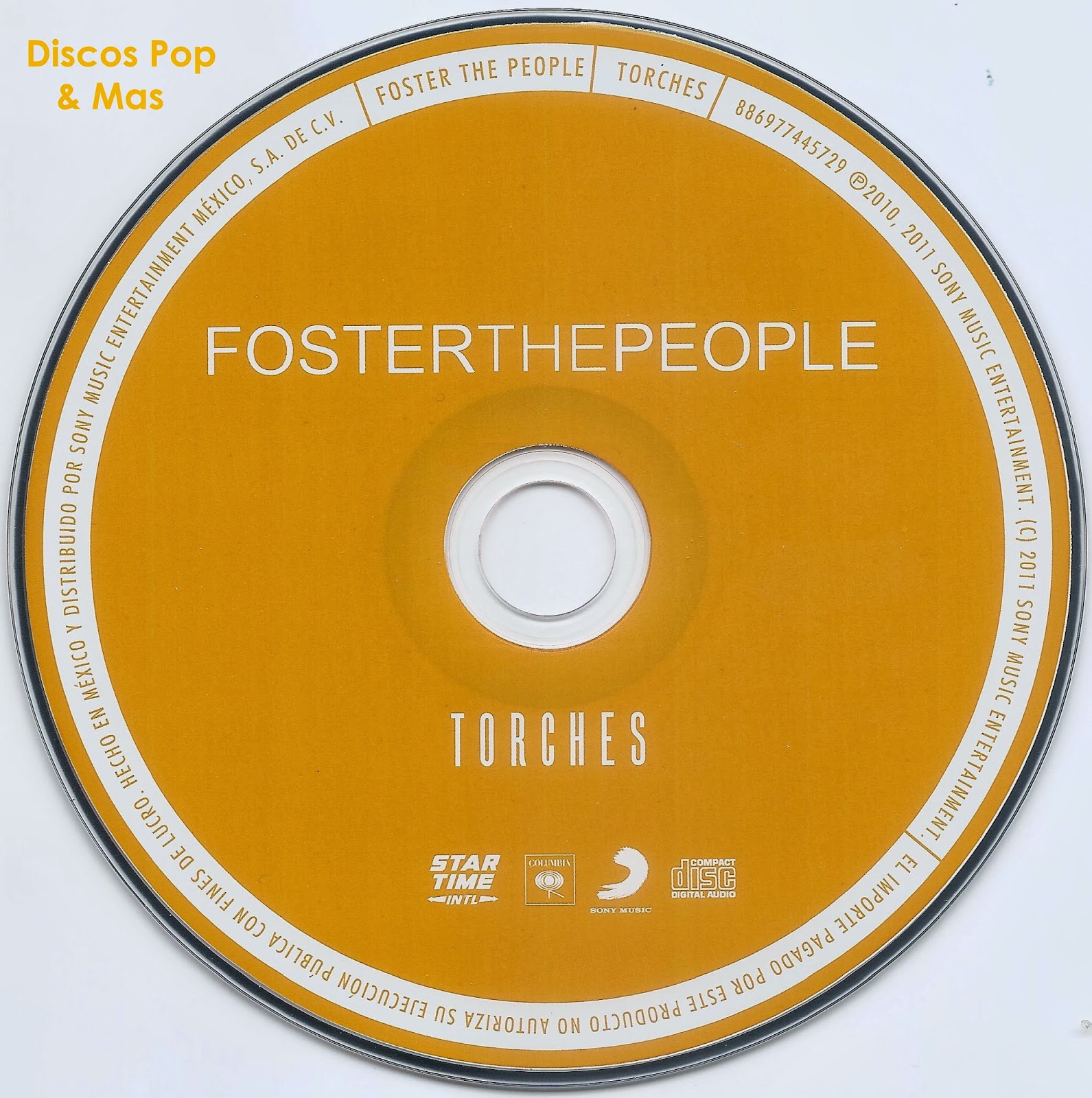 Discos Pop & Mas Foster the People Torches (Booklet)