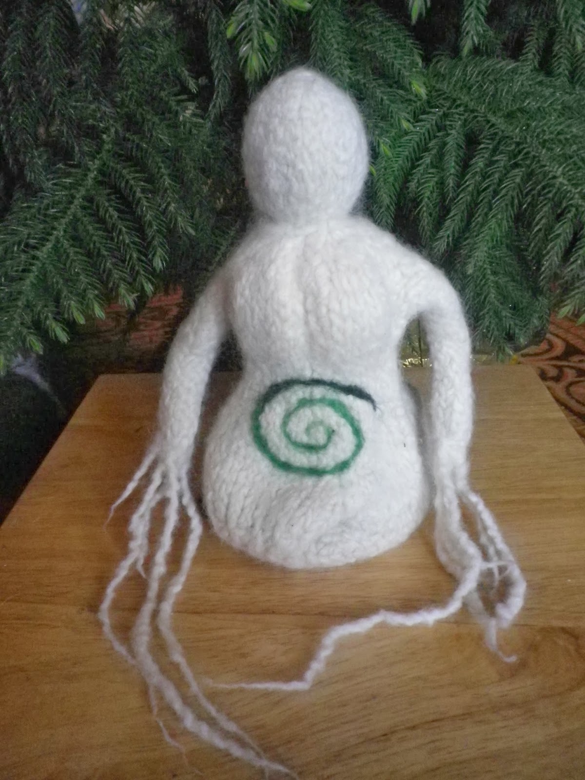 crochet goddess doll