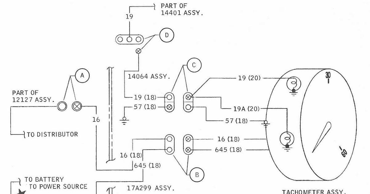 Tachometer Wiring Diagram For 1968 Ford Mustang | All about Wiring Diagrams