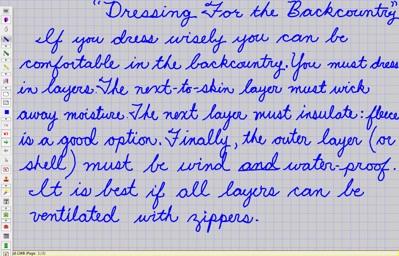 How to write legible cursive picture