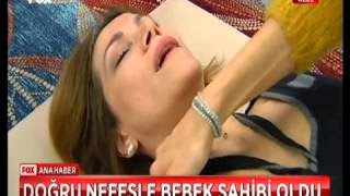 Nefes alma zorluğunu yenerek hamile kaldı