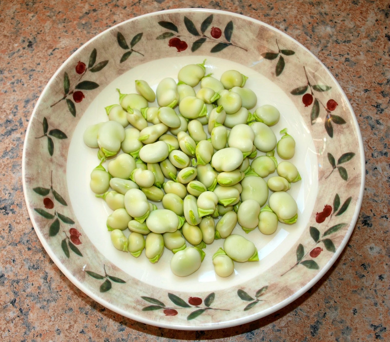 Mark's Veg Plot Broad Beans with Bacon
