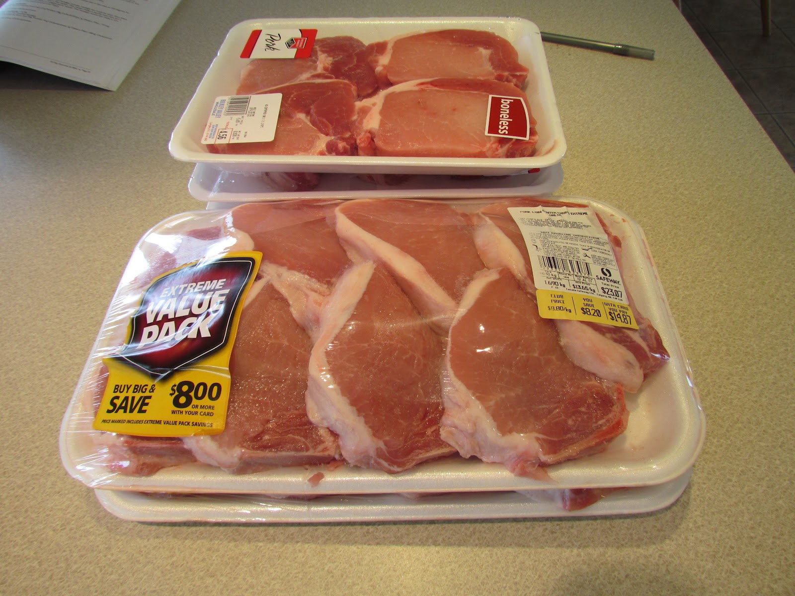 Cooking Illustrated 4 Pork Chop Freezer Meals