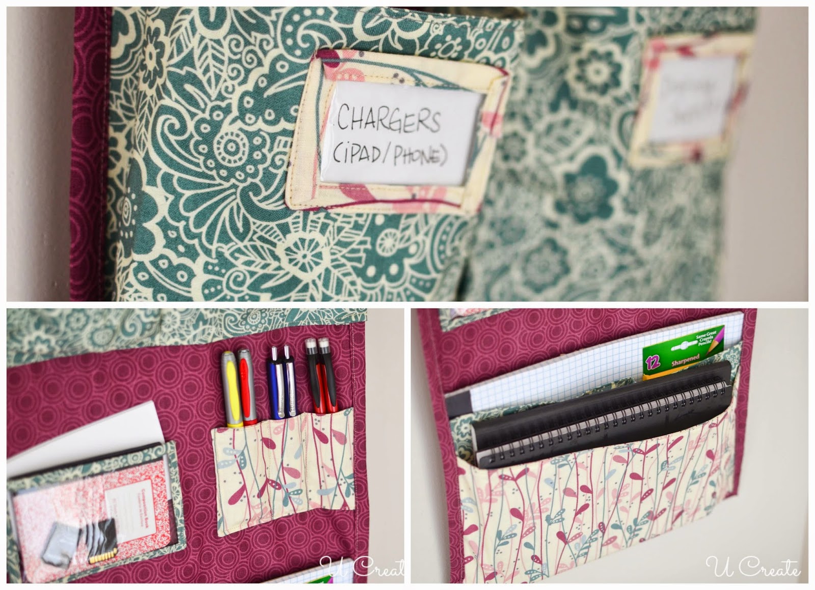 School Supply Organizer Tutorial U Create