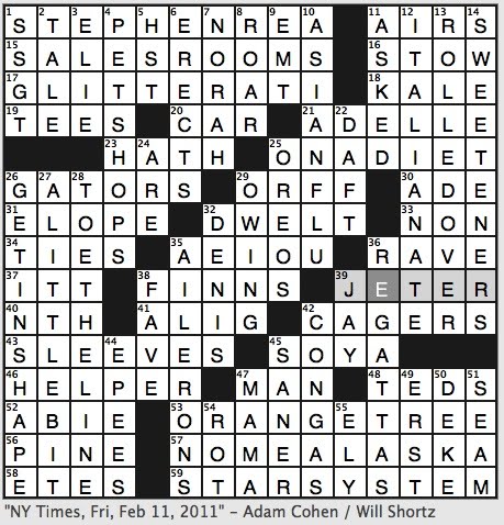 Writer wiesel first name for santa crossword