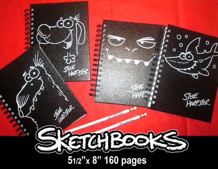 Harptoons Sketchbooks for Sale