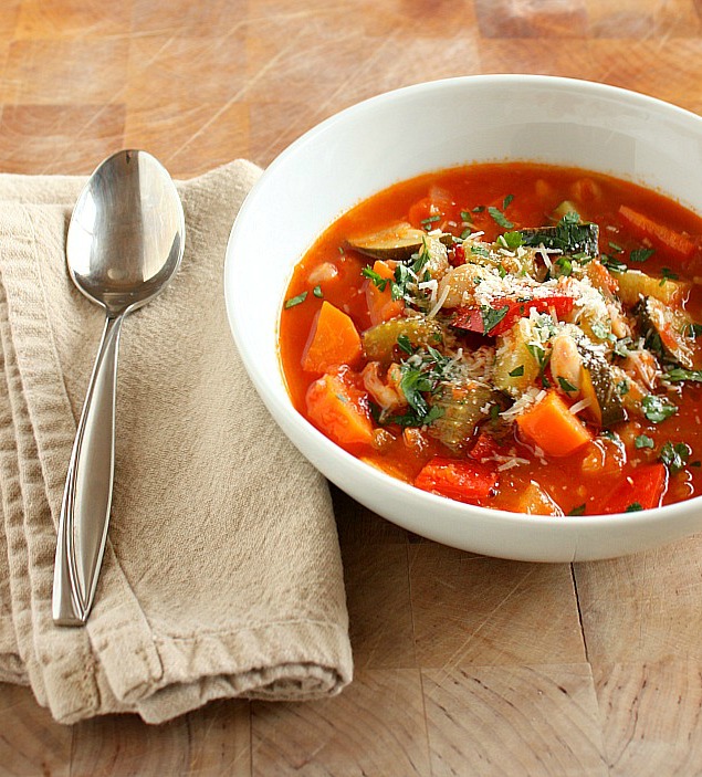 Vanilla Clouds and Lemon Drops Hearty Italian Vegetable Soup