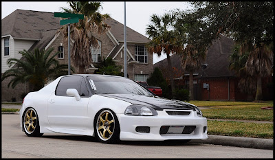 Honda Del Sol White