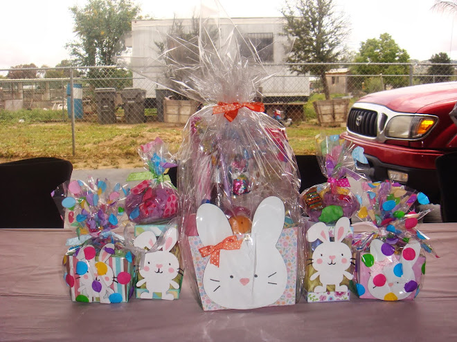 Easter Baskets Filled With Goodie's
