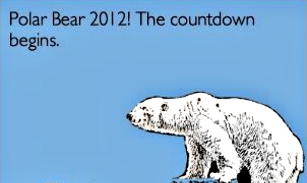 This is a ecard that I recieved about an event called polar bear in