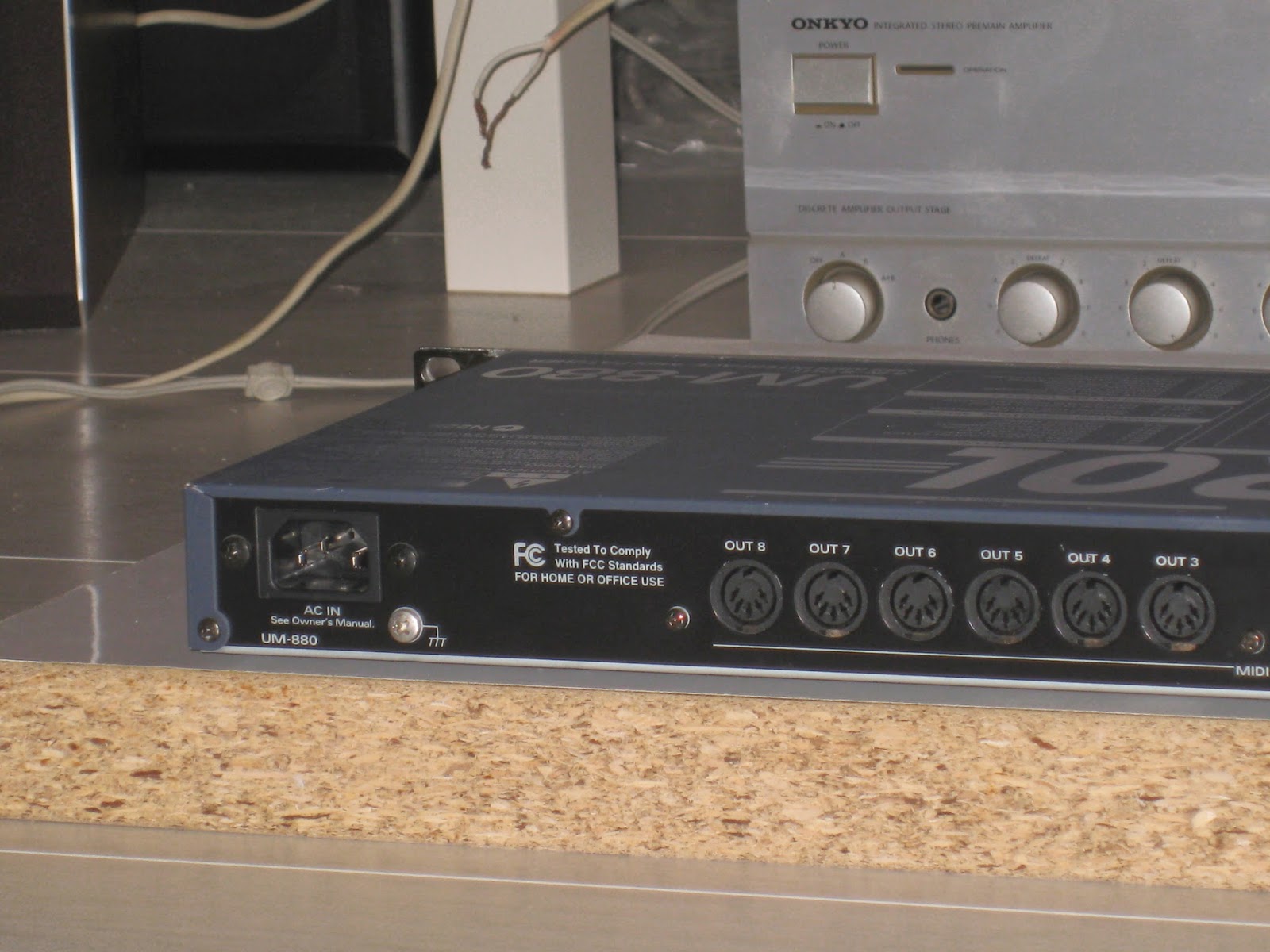 Infrequent Sound [sex.tex] technology Roland Edirol UM880 8IN/8OUT