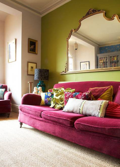 The Peak of Très Chic: Color Block Decor