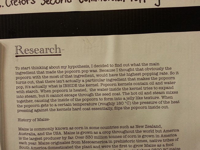 Determine pressure in popcorn kernels lab answers image