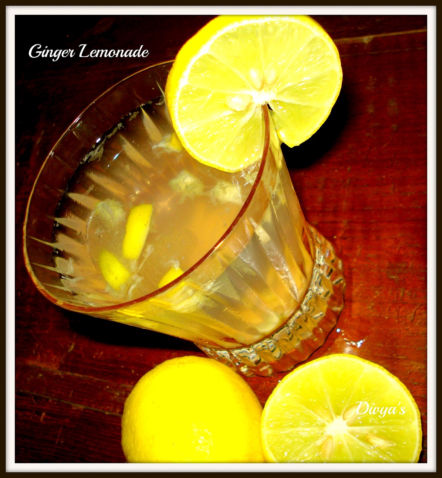 Ginger Lemonade Ginger Lemon Juice