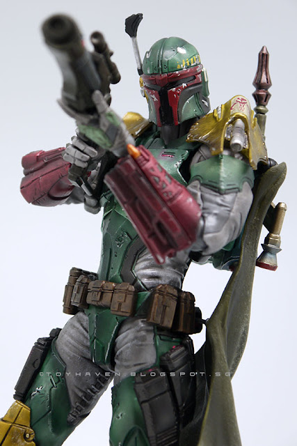 Star Wars Boba Fett Figure SquareEnix VARIANT Play Arts Kai Model New in Box