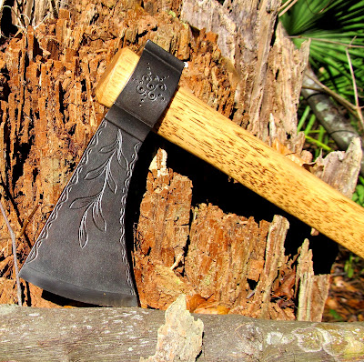 Albert Rasch, Custom Handmade Tomahawk, Iroquois Tomahawk