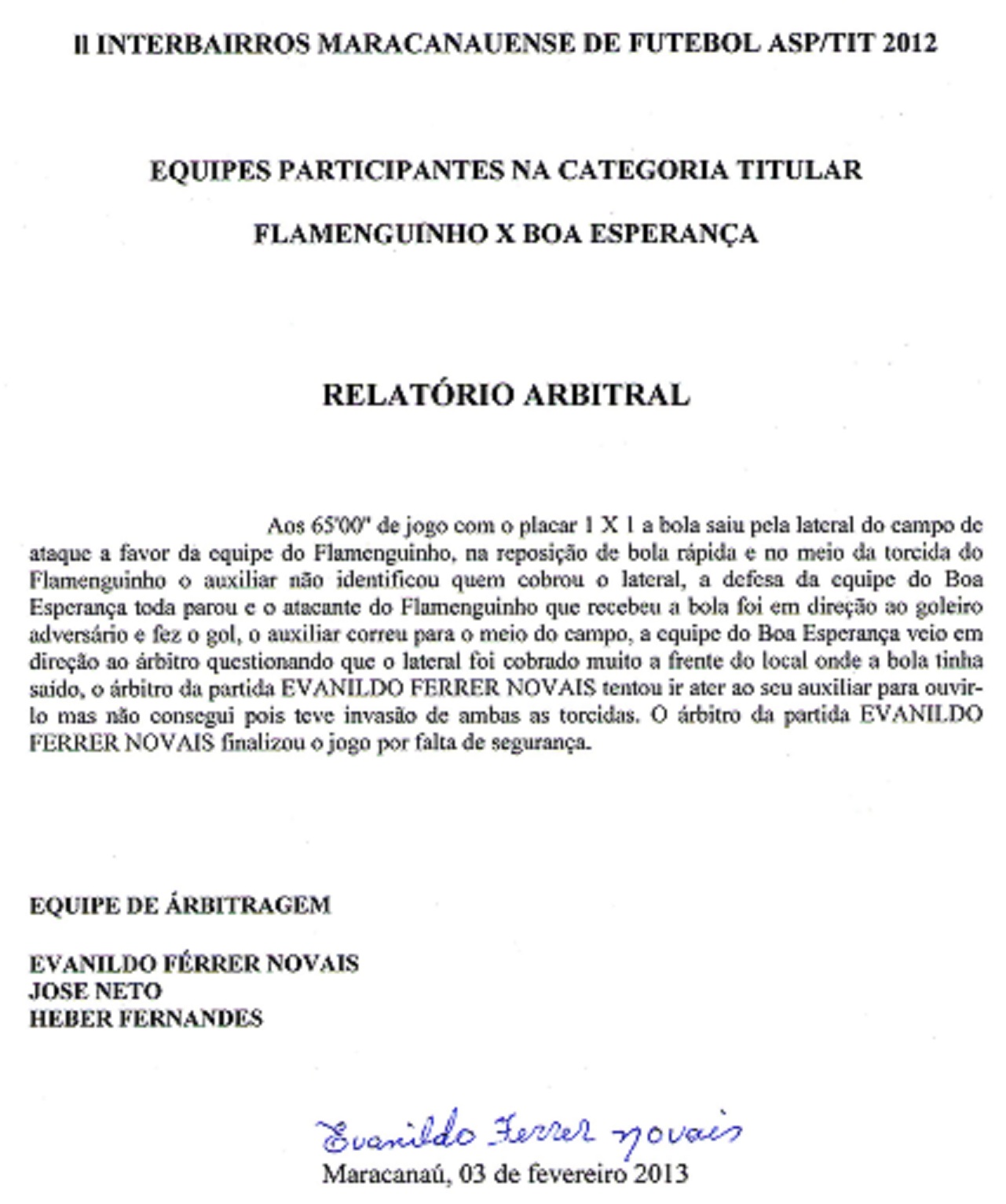 Relatorio jornalismo