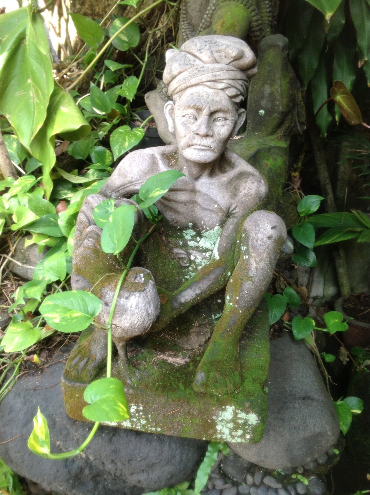 印度尼西亚巴厘岛木雕《力的象征》-上海孙中山故居纪念馆藏-图片