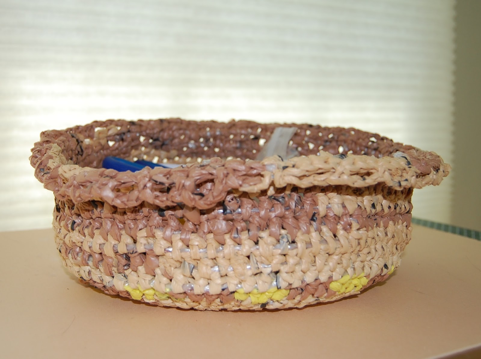 BITS & PIECES Plarn Crocheted Baskets