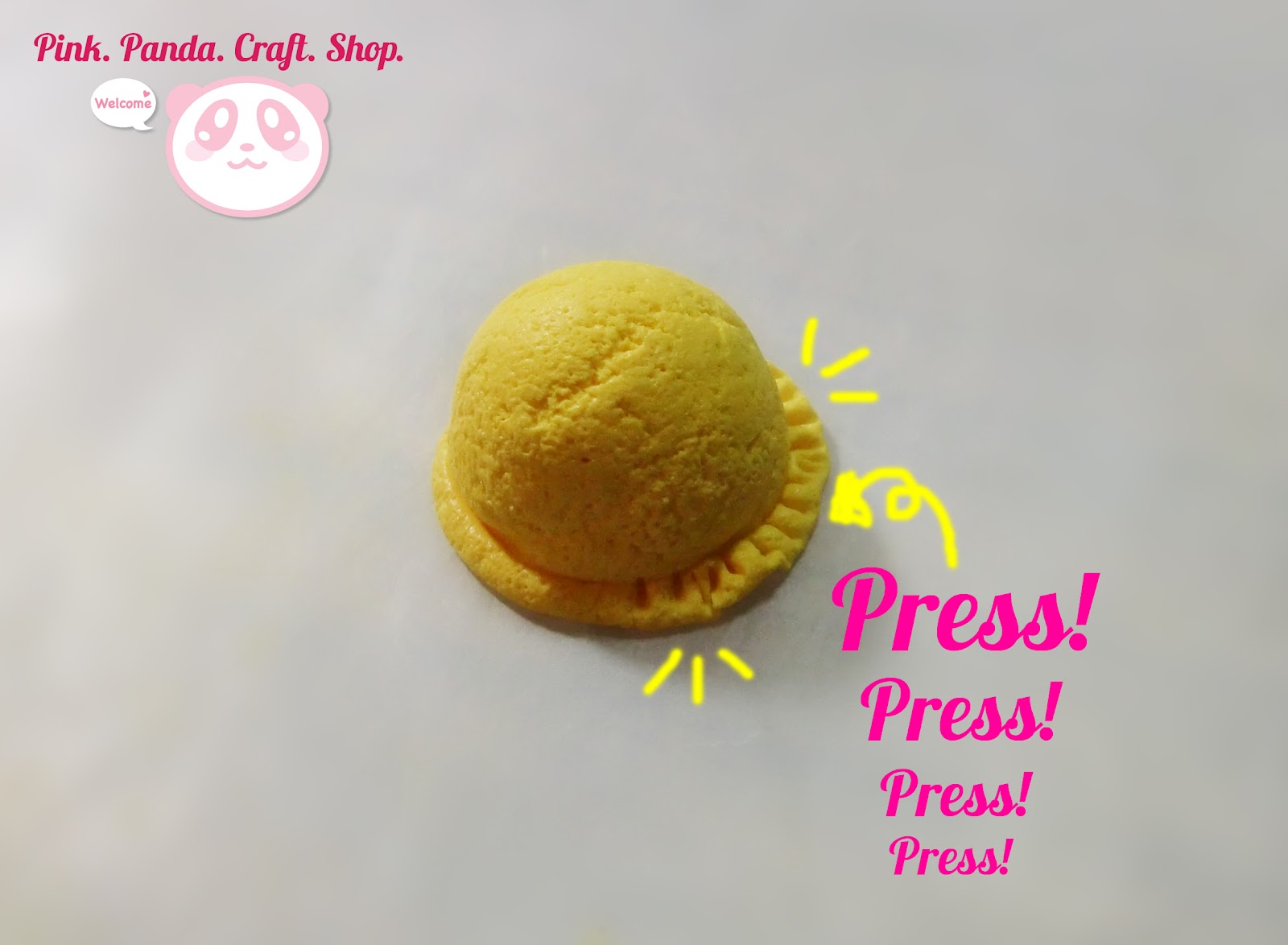 How to make polymer clay icecream scoop