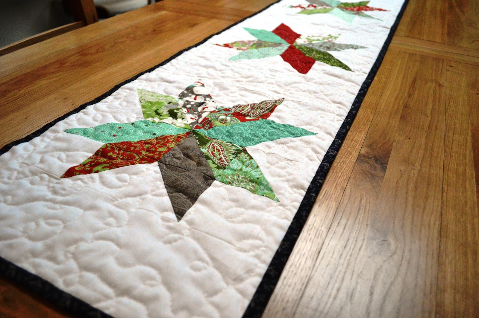 The Crafty Nomad Double Sided Reversible Table Runner