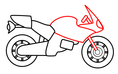 Come Disegnare Una Moto