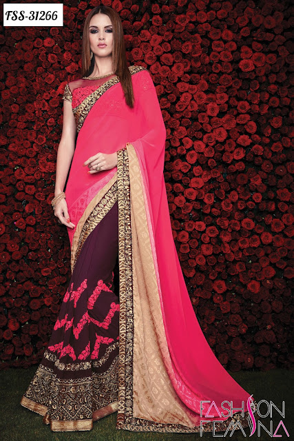 New Arrival Wedding Designer Heavy Sarees 2016 Online Collection In India