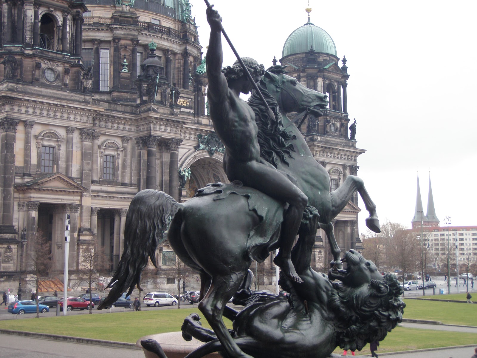 Country is about to meet City...in EUROPE The Horse and Rider Statue