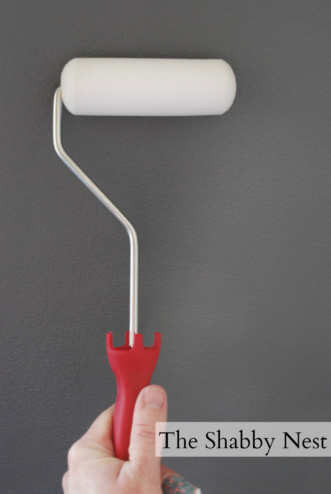 The Shabby Nest Not The Typical Way to Paint a Chalkboard Wall