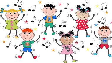 Niños bailando para imprimir