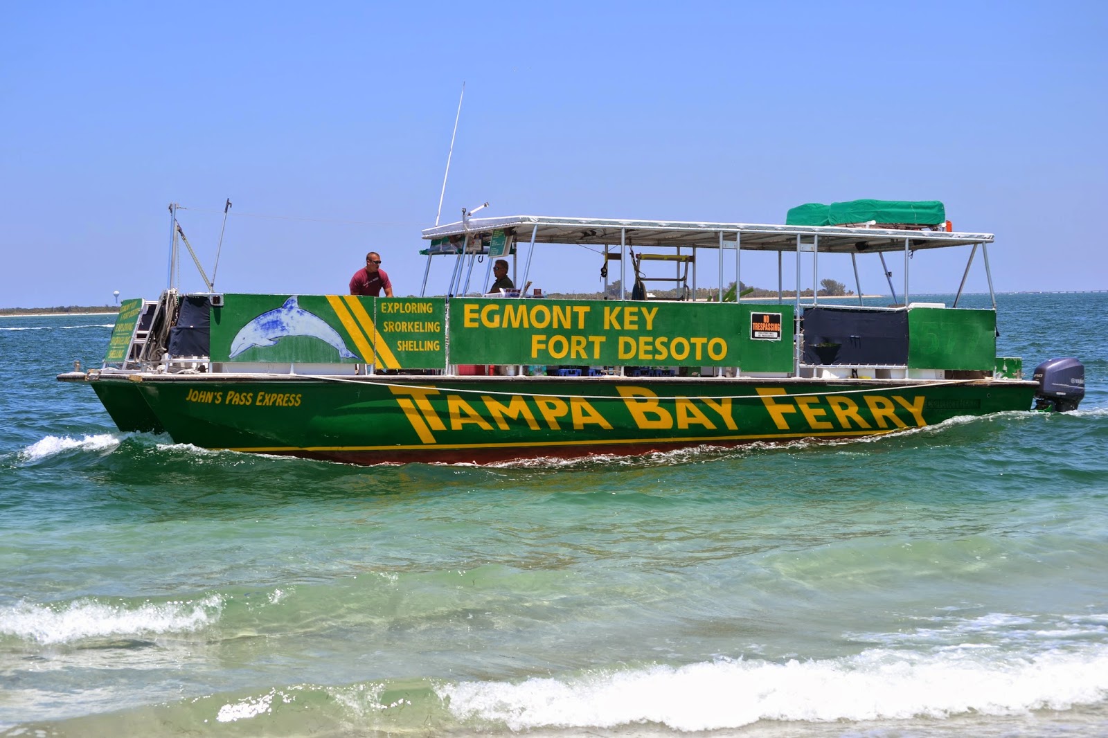 Travel in the nature Egmont Key day trip