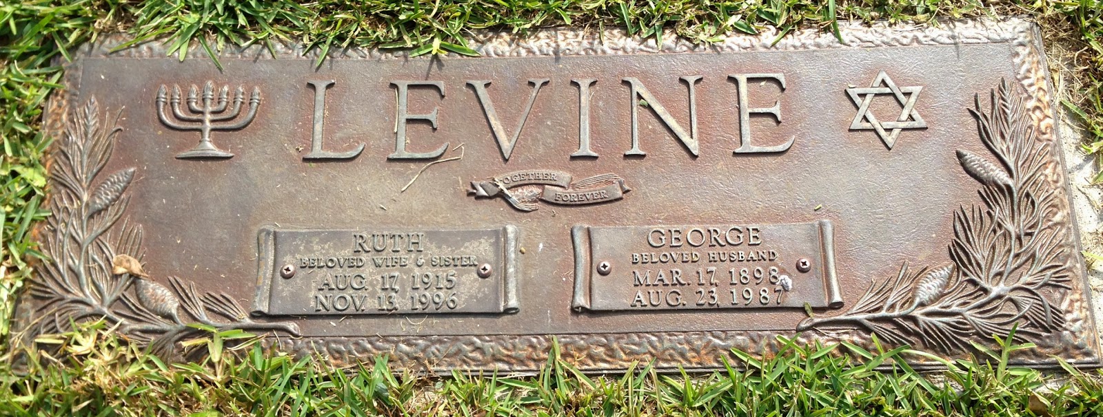 (going) The Extra Yad Tombstone Tuesday Ruth Garber and Levine